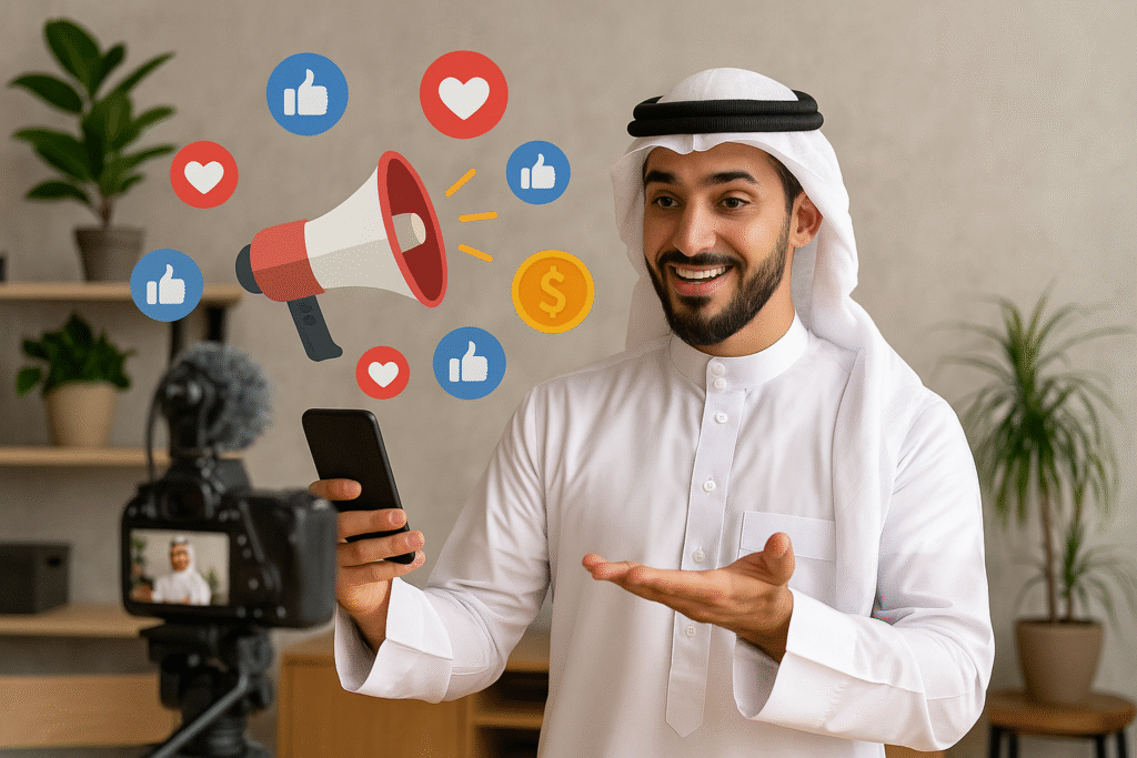 اختيار المؤثر المناسب للتسويق في الخليج بطريقة فعالة