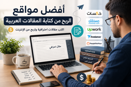 أفضل مواقع الربح من كتابة المقالات العربية في 2026